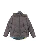 Ted Baker Women's Coat UK 12 Grey Polyester