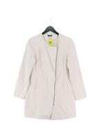 La Redoute Women's Jacket UK 14 Cream 100% Polyester Overcoat