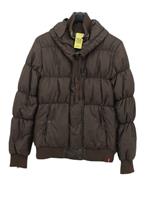 Levis Women's Coat S Brown Polyester with Nylon, Other Puffer Jacket