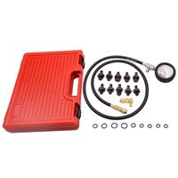 12x Engine Oil Pressure Test Tool Kit Tester Gauge Diagnostic Tools 0 - 140PSI