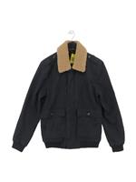 Ted Baker Men's Jacket Chest: 38 in Black Cotton