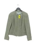 Cotswold Collections Women's Jacket UK 10 Green 100% Polyester Bomber Jacket