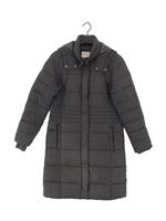 White Stuff Women's Coat UK 10 Grey Polyester
