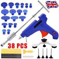 38pcs Car Paintless Dent Removal Kit Slide Hammer Repair PDR Glue Gun Puller UK