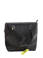 Ted Baker Women's Bag Black Leather with Polyester Shoulder Bag