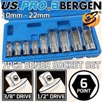 US PRO Difficult Access Socket Set Lambda Oxygen Sensor Removal Tool 10mm - 22m