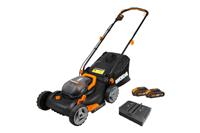 WORX Powershare Cordless Lawn Mower 500㎡ 40V 40cm x2 4.0Ah Battery WG743E.1
