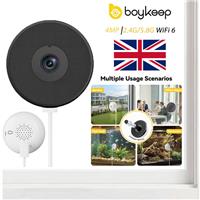 boykeep Window Camera - Replaces Outdoor Cameras | 2.4/5GHz Wi-Fi | 3MP Resolu