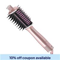 Shark Glossi 2-in-1 Hot Brush Tool | Air Glosser, Lychee | REFURB | HT302UKPK