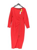 Karen Millen Maxi Dress UK12 in Red RRP &pound;229