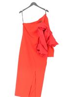 Karen Millen Maxi Dress UK12 in Red RRP &pound;229