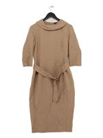 Karen Millen Bodycon Midi Dress UK14 in Brown RRP &pound;199
