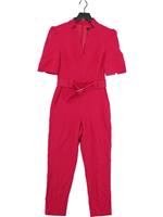 Karen Millen Women's Jumpsuit UK 8 Pink Viscose