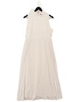 Karen Millen Shirt Midi Dress UK12 in Cream RRP &pound;189