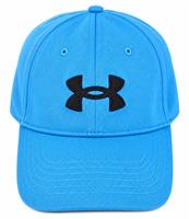 Under Armour - Boys Adjustable Cap Hat - Blue UA Logo - One Size Fits Most