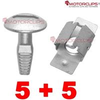 Under Engine Cover Undertray Clips Turn Pin Bolts Peugeot 206 207 406 407 806