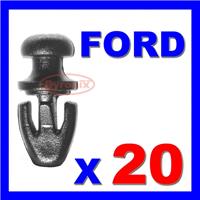 20 FORD MONDEO MK2 MK3 MK4 DOOR SEAL SILL SEALING STRIP CLIPS LOWER WEATHERSTRIP