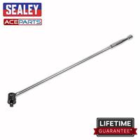 Sealey AK730 Breaker Bar - 60cm Long - 1/2 inch Square Drive - Swiveling Head
