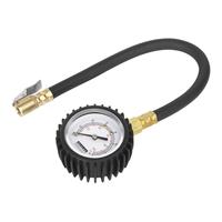Sealey Tyre Pressure Gauge with Clip-On Chuck Tyre Pressure Gauge TST/PG6