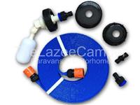 Caravan Mains Water Universal Fill Adaptor FLAT Food GRADE Hose Aqua Roll Hog