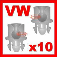 VW T4 TRANSPORTER FRONT DOOR LINKAGE CLIPS LOCK CONNECTOR ROD LATCH CATCH x 10