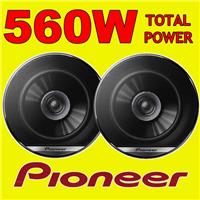 PIONEER 560W TOTAL DualCone 6.75 INCH 17cm CAR DOOR/SHELF COAXIAL SPEAKERS PAIR