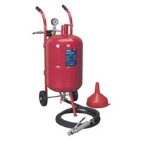 Sealey SB997 Shot Grit Sand Blaster Blasting With Gun Water Trap & Wheels 37L