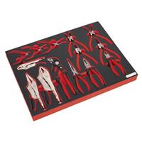 Sealey Tool Tray with Pliers Set 14pc - Part No. TBTP05