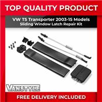FITS VW T5 TRANSPORTER 03-15 SLIDING WINDOW GLASS PINCH LATCH CATCH REPAIR KIT