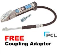 PCL AFG4H03 Tyre Inflator Air Line Gauge Includes Free PCL Adaptor