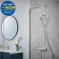 Hansgrohe Vernis Shape Thermostatic Mixer Shower Handset Head Valve Chrome