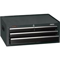 Draper Intermediate Tool Chest, 3 Drawer, 26, Black 35740