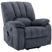 Massage Power Lift Recliner Chair Single Sofa with Heat & Vibration for Elderly