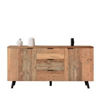 Sideboard 2 Doors 3 Drawers Buffet Storage Cabinet Cupboard TV Unit Highboard