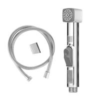 Hand Held Bidet Sprayer Douche Shattaf Toilet Cleaning Hygiene Shower Faucet