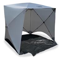 Quest Screen House 4 Mini pop up Gazebo in grey