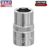 Sealey WallDrive Socket 10mm 3/8"Sq Drive