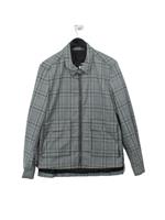 Mennace Women's Coat M Black Polyester with Cashmere Overcoat