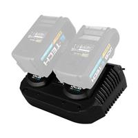 JCB 18V Dual Charger Double Twin Battery Port 21-18DC