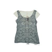 Karen Millen Women's Top UK 6 Cream Polyester with Viscose, Other Basic