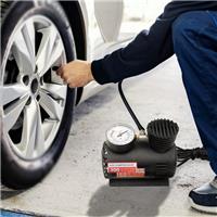 NEW 12V COMPACT AIR COMPRESSOR PUMP BIKE CAR VAN TYRE INFLATOR BICYCLE BALL