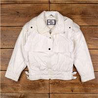 Vintage The Company Store Puffer Jacket S Ski White - S Regular