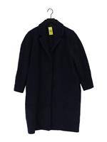 & Other Stories Women's Coat UK 12 Blue Wool