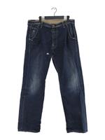 Evisu Women's Jeans W 34 in Blue 100% Cotton Straight
