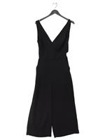 Wilfred Women's Jumpsuit UK 4 Black 100% Polyester Wide-Leg Jumpsuit