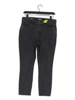 NYDJ Women's Jeans W 30 in Black Cotton with Elastane Skinny