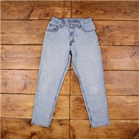 Vintage Levis Jeans 29 x 29 Stonewash Straight Blue Womens Red Tab Denim - 29 Regular