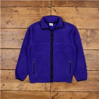 Vintage L.L.Bean Outdoor Jacket M Fleece Fleece Blue Womens - M Regular