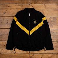 Vintage Military Jacket L Track Fitness Black - L Regular