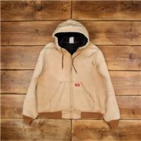 Vintage Dickies Workwear Jacket L Active Sun Faded Cream - L Regular